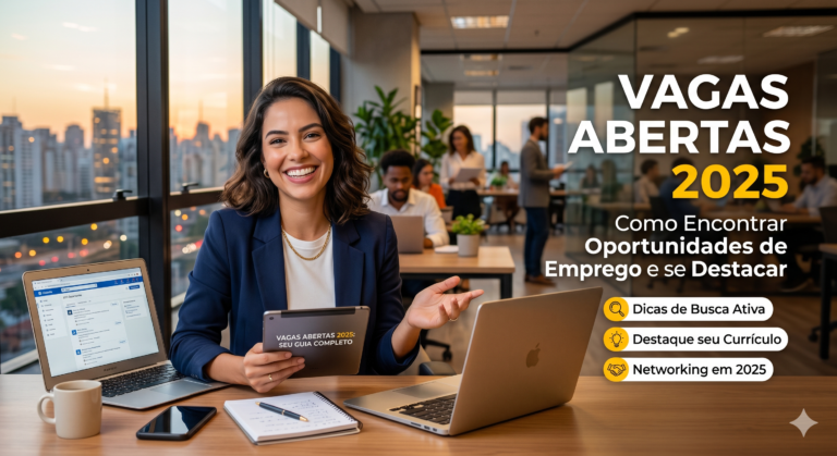 Vagas Abertas Como Encontrar Oportunidades de Emprego e se Destacar em 2025